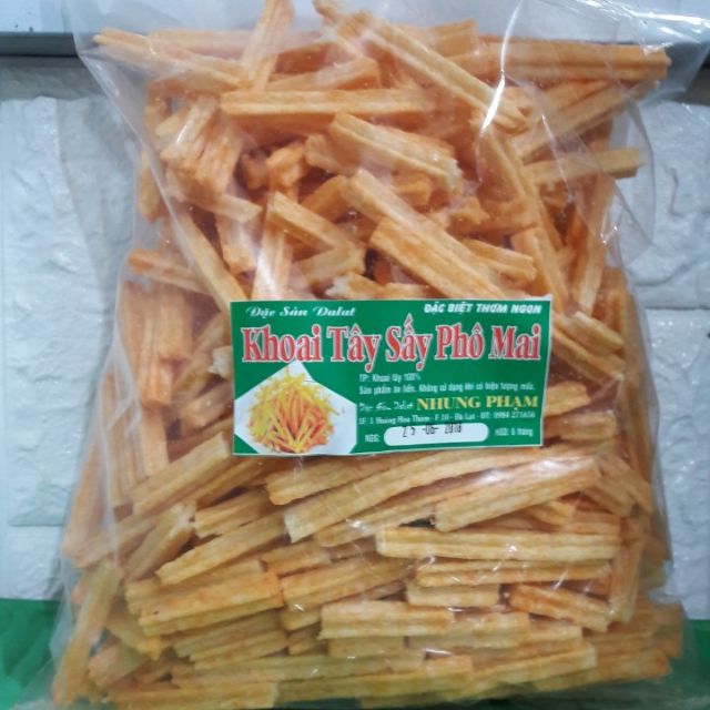 Khoai tây sấy phomai. Bịch 500g