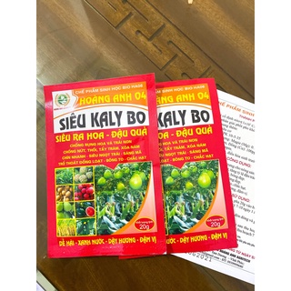 Phân bón vi lượng Siêu KALY  BO- Thúc đẩy cây trồng