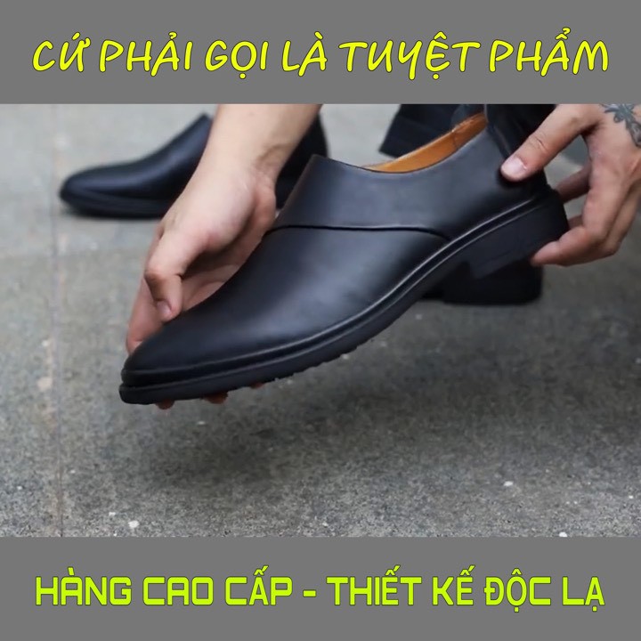 Giày lười nam đẹp chất da bò cao cấp - thiết kế mới nhất tại H2T ONE - phong cách trẻ trung HT556 | BigBuy360 - bigbuy360.vn