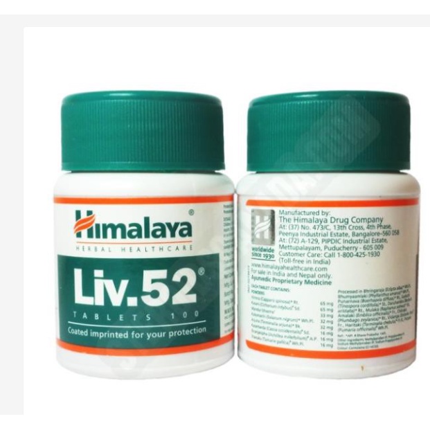 [Rẻ vô địch] [Chính hãng] [GIÁ TỐT NHẤT] Viên Giải Độc Gan Mát Gan Liv 52 (100 Viên)