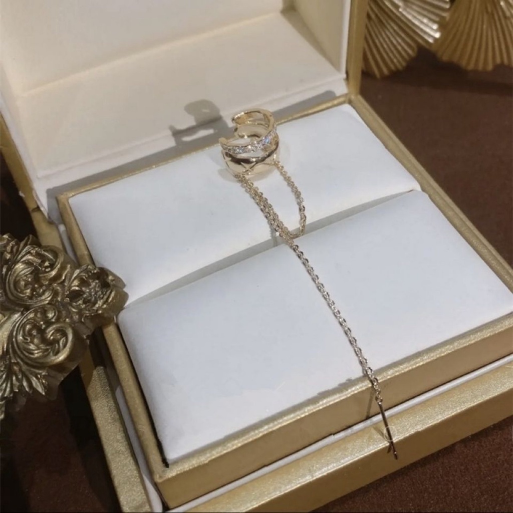 Khuyên Kẹp Vành Tai Nhiều Lớp Đính Đá Bằng Kim Loại 2022