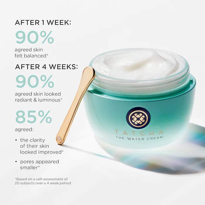 TATCHA  Kem dưỡng cấp nước The Water Cream Oil Free Pore Minimizing Moisturizer