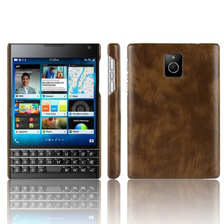 Ốp điện thoại da PU cứng thiết kế cổ điển dành cho BlackBerry Q30