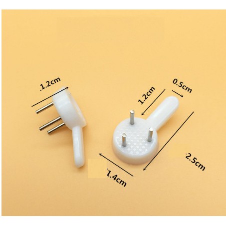 20 đinh ba chân đinh treo ảnh đinh đóng tường không cần khoan tường