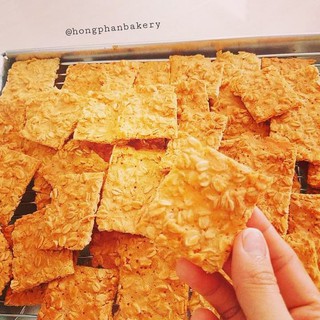 [GIẢM CÂN DINH DƯỠNG] Bánh ngói Yến Mạch - bánh thủ công Hồng Phấn Bakery