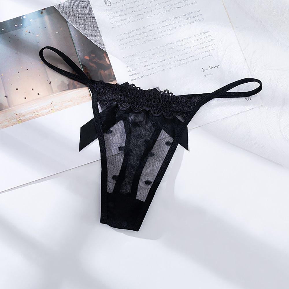 Quần Lót Lưới Không Đường May Lưng Thấp Gợi Cảm WMES15H