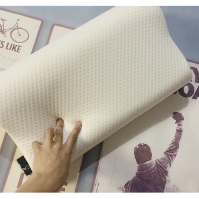 Gối Cao Su Non Chống Ngáy Người Lớn Cao Cấp - Mềm Mại - Êm ái - Đàn Hồi, ChọN Ngay GốI Cao Su Non Giá TốT