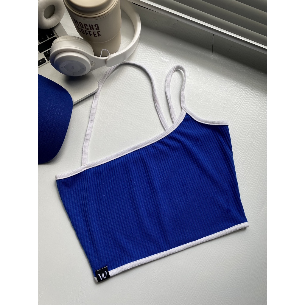 Áo croptop dây chéo vai Jenni Top