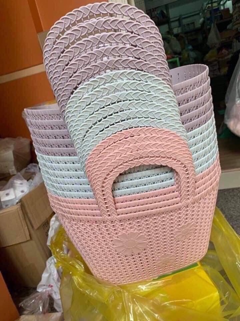 Giỏ, làn đi chợ nhựa dẻo