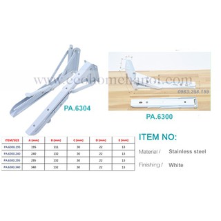 Bản lề gập treo tường