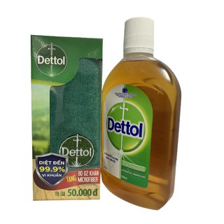 Dung dịch sát khuẩn Dettol 99.99%