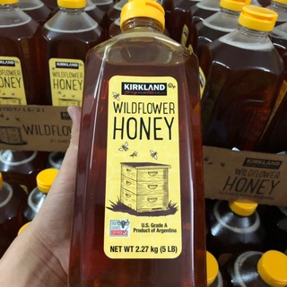 Mật ong nguyên chất Kirkland Wildflower Honey chai 2,27kg