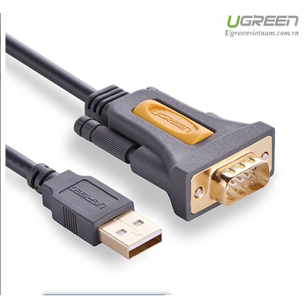 Cáp Chuyển USB to Com RS232 Chính Hãng Ugreen CR104