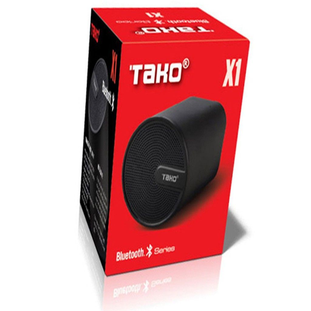 Loa Bluetooth Siêu Nhỏ Gọn chính hãng Tako X1 - Âm thanh chuẩn Hifi- Bảo hành 12 tháng