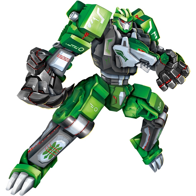 Mô hình đồ chơi robot biến hình 4 trong 1 bằng hợp kim