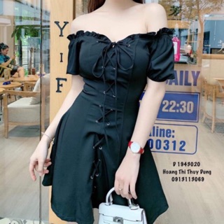 Váy rút dây ngực đuôi cá