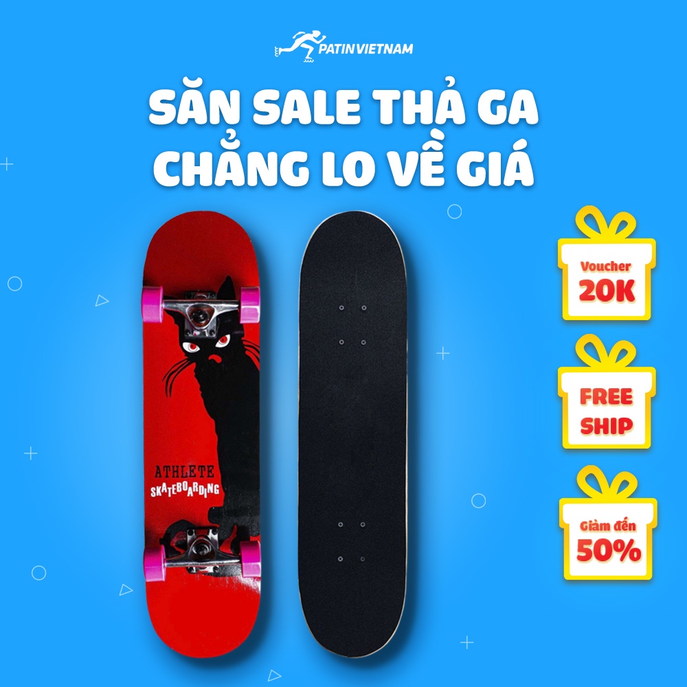 Ván trượt skateboard 950 07, ván trượt chính hãng cao cấp