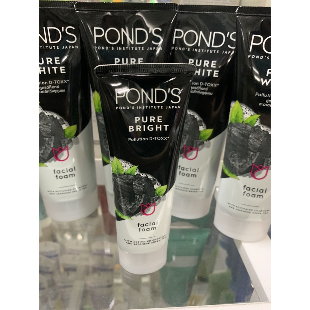 Sữa Rửa Mặt Pond's Than Hoạt Tính và Trà Xanh 100g
