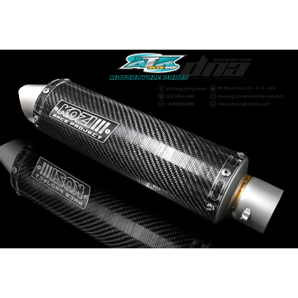 LON PÔ CACBON KOZI hàng chính hãng lon nhôm đủ màu cực đẹp nổ trầm ấm gọn nhẹ thanh thoát