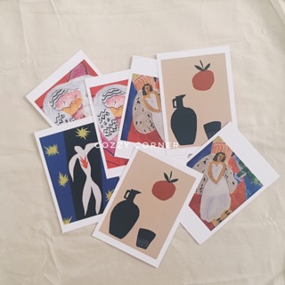 Set card tranh trang trí dán tường