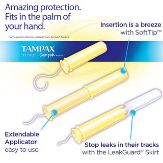 Băng vệ sinh Tampon Tampax Compak