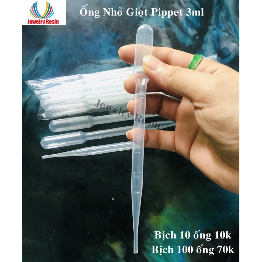 Ống Hút Nhỏ Giọt Pipet Bịch 10 Ống 10k