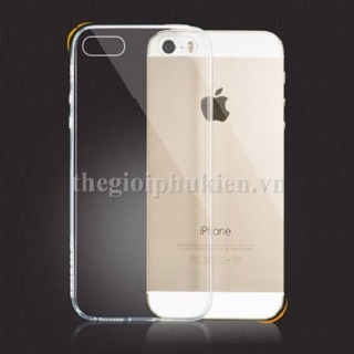 Ốp lưng iPhone 5/ 5S/ 5SE silicon trong suốt ( Loại tốt )