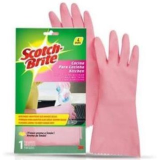 * Scotch Brite - Găng tay gia dụng cao cấp hương chanh (size L) Ma20s