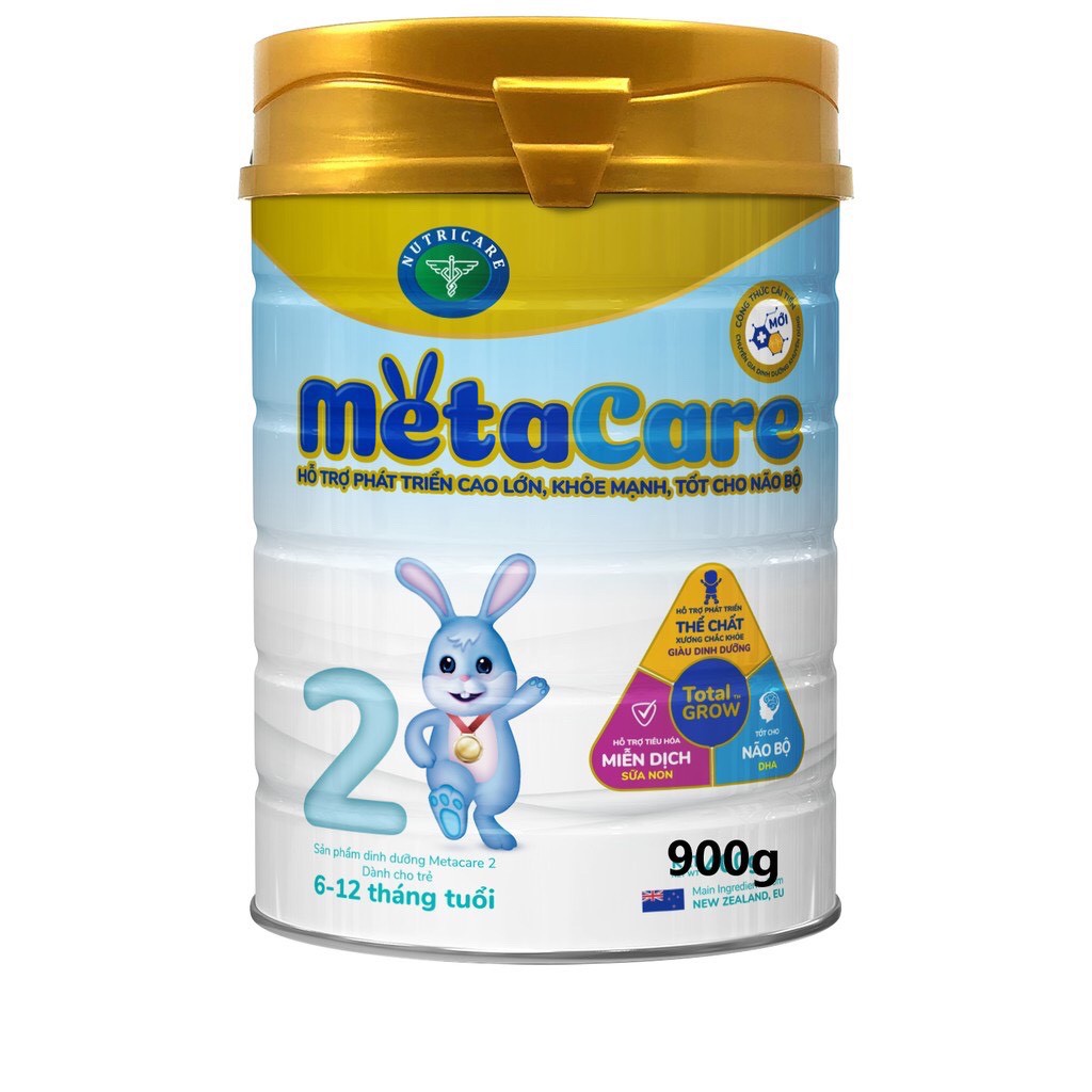 Sữa bột Metacare 2 - lon 900g date: 2022