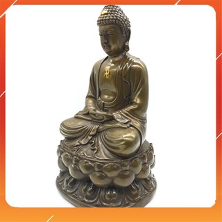 A Di Đà 30Cm Mật,Đồng Trơn  Tượng Phật