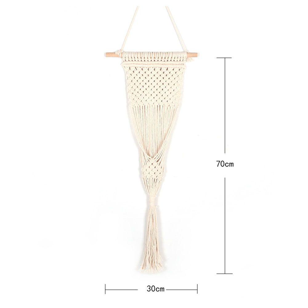 Giá Đỡ Chậu Hoa Bằng Dây Thừng Cotton Bện 1