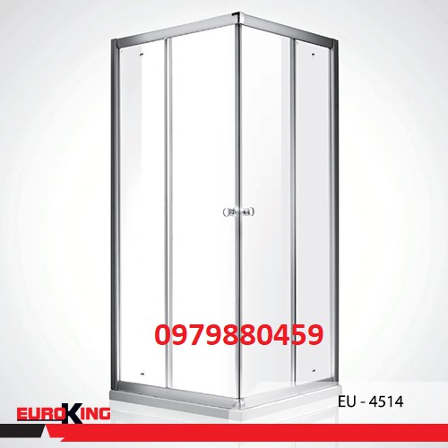 Phòng tắm vách kính cường lực Euroking EU-4514, bảo hành 03 năm