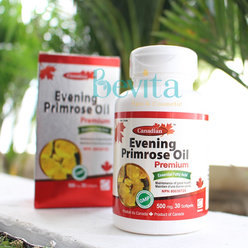 Viên uống tinh dầu hoa anh thảo David Health Evening Primrose 30 viên. Tặng Mặt nạ nhân sâm SNP - Bevita