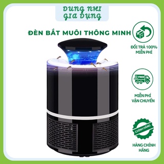 Đèn bắt muỗi hình trụ cắm cổng usb máy bắt muỗi có đèn led thông minh