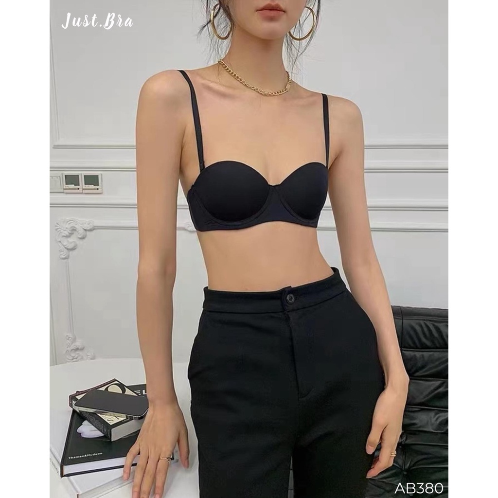 Áo ngực Just Bra có gọng thiết kế cup ngang nâng đẩy tôn dáng cực xinh AB380