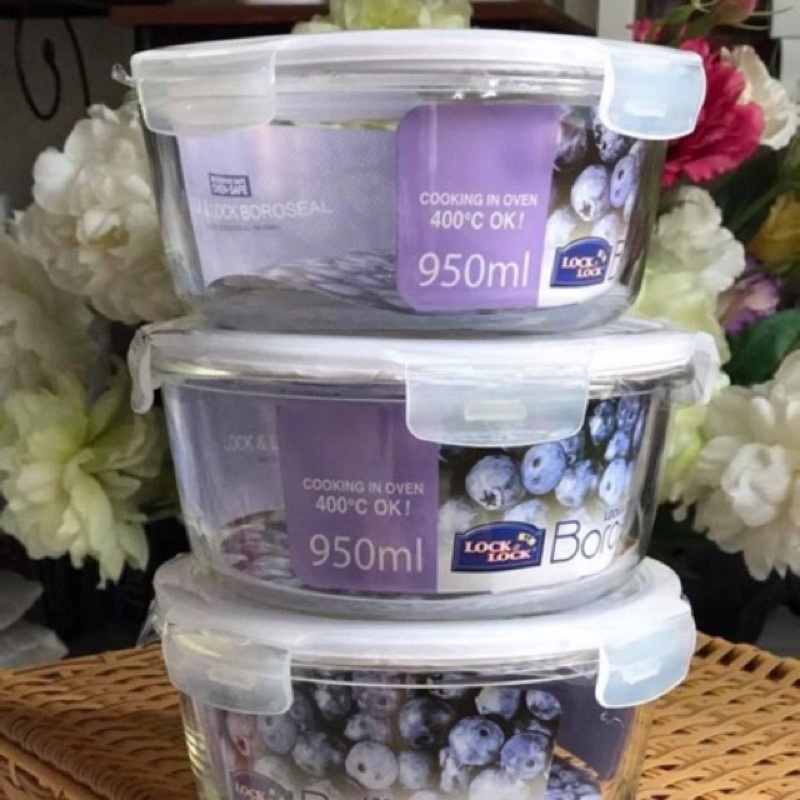 THỐ THUỶ TINH LOCK AND LOCK 950 ML