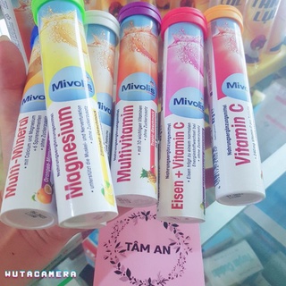 (Chuẩn Đức) C sủi Multivitamin Mivolis Đức loại ngon đủ vị