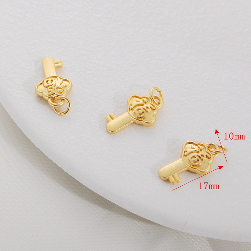 Móc Khóa Hình Chú Mèo Cầm Túi May Mắn Mạ Vàng 18K Nhiều Màu Sắc