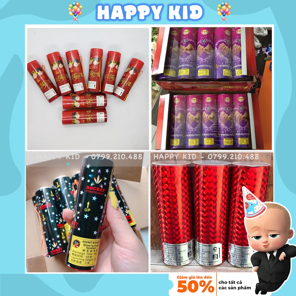 Pháo điện sân khấu đám cưới không mùi không khói giá rẻ HAPPYKID PĐSK