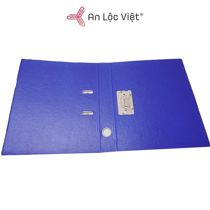 Bìa còng DK F4 5cm 2 mặt si - Xanh dương