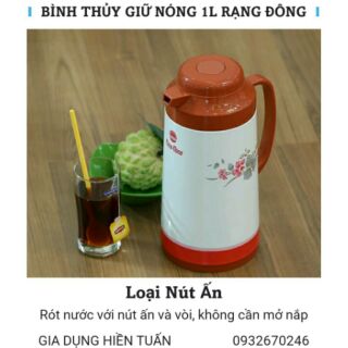BÌNH THỦY GIỮ NÓNG 1LIT RẠNG ĐÔNG