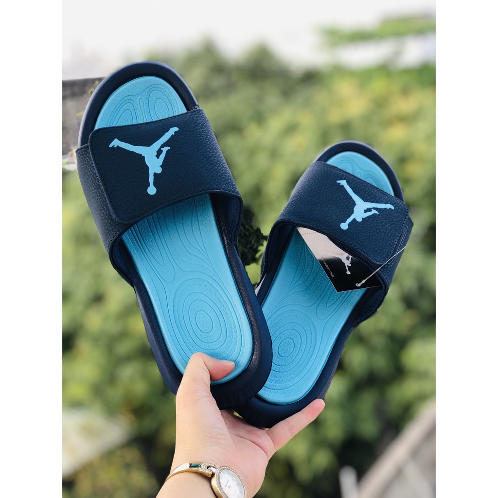 Dép quai ngang dán xé jordan hydro jd6 ❤️FREESHIP + HỘP❤️ dép bóng rổ nam nữ bản xịn có tem mác đầy đủ