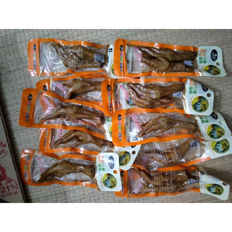 10 gói chân gà cay 45gam