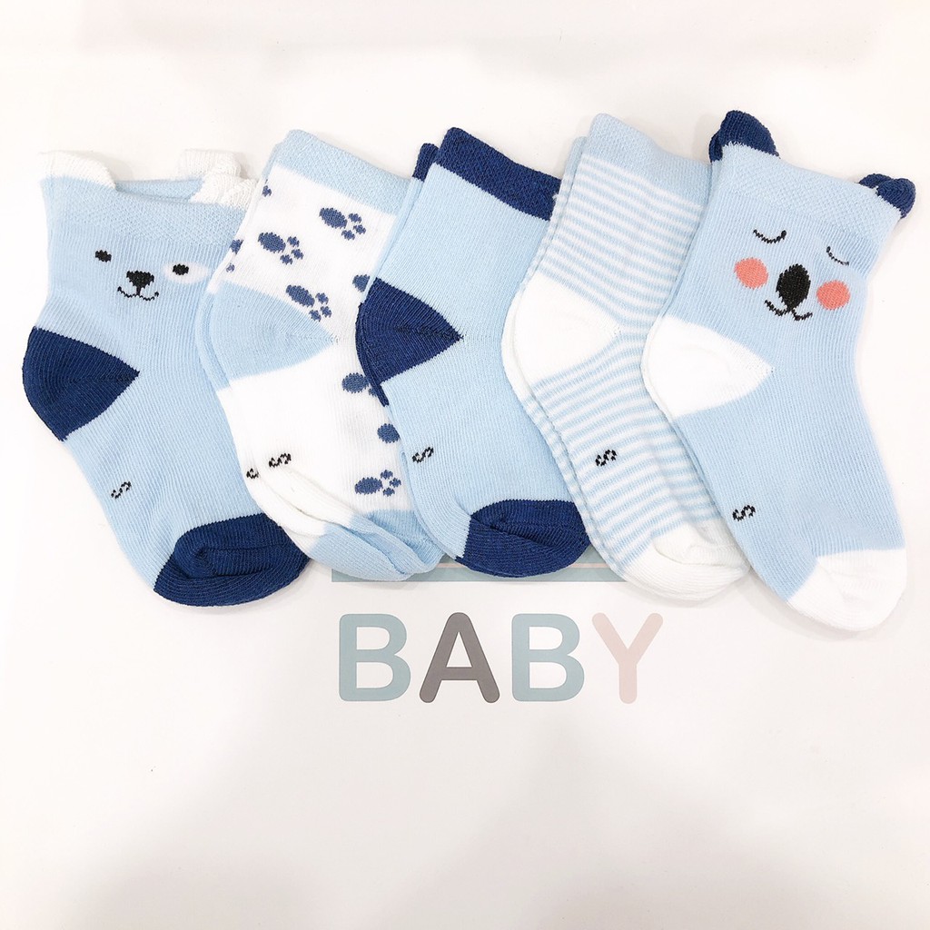 [Haobaby shop] Set 5 tất cao cổ cho bé