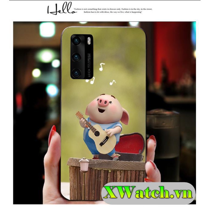Ốp lưng silicon in UV Oppo A52/A92 A53 A15 Reno 4 Reno 4 pro Reno 5 Reno 3 pro A31 2020 A5/A9 2020 Heo p2