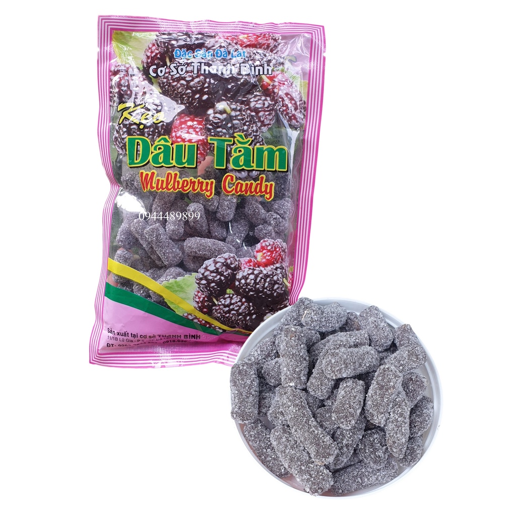 Kẹo Dâu tằm - Đặc sản Đà Lạt - bánh kẹo ăn ngon