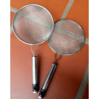 Lọc cua inox 2 lớp dày đẹp ( 16cm)