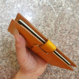 Ví da đựng hộ chiếu - Da bò thật - Đồ da thủ công - Màu vàng BV0191