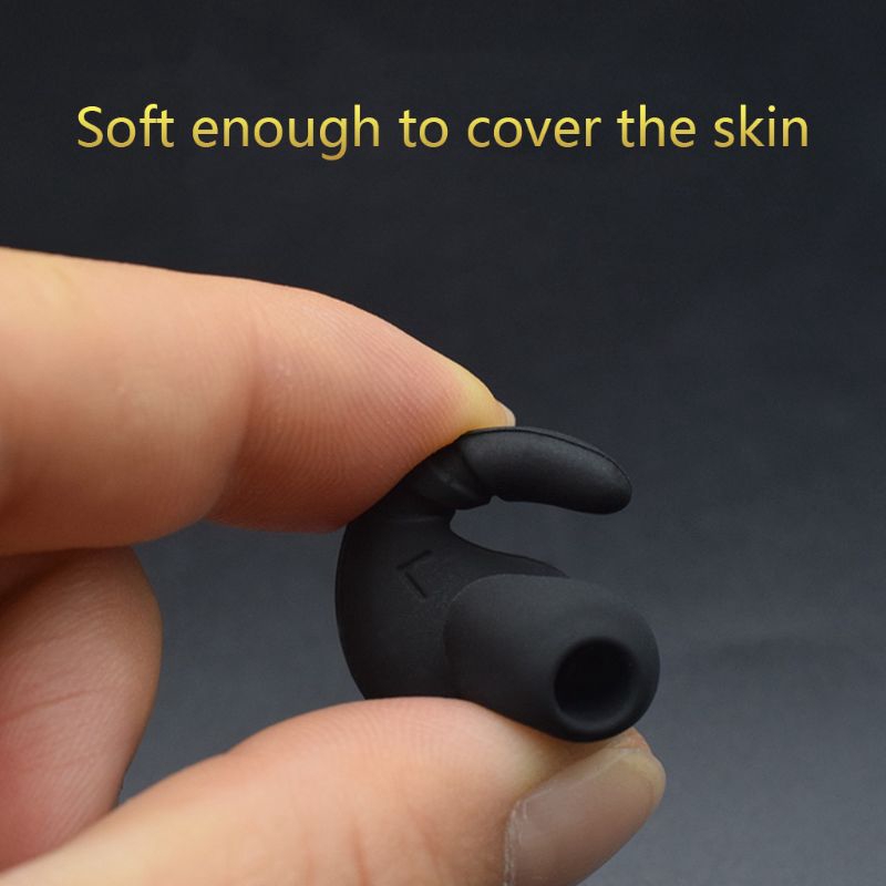Cặp Nút Bọc Tai Nghe Bằng Silicone Mềm Và Bền Kiểu Thể Thao