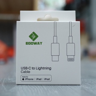 Cáp iPhone cổng sạc C to Lightning sạc nhanh Egoway chuẩn MFI xịn